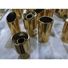 Foshan JXS&amp;#39;de Yüksek Verimli Paslanmaz Çelik Egzoz Borusu Altın Gökkuşağı Renkli PVD Vakum Kaplama Ekipmanı