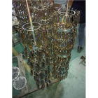Foshan JXS Yüksek Çıkışlı Altın Züccaciye Cam Kristal PVD Vakum Kaplama Makinesi Üreticisi