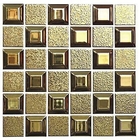 Dekoratif Cam Mozaik Vakum Kaplama Makinesi Pvd Kaplama Ekipmanları