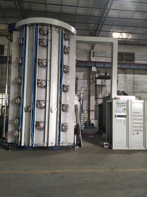 Paslanmaz Çelik Su Havzası PVD Vakum Kaplama Makinesi Dikey Tek Ön Kapı