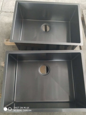 Mutfak Lavabo / Lavabo / Musluk Dekoratif Renk Altın Pvd Kromo Titanyum Vakum Kaplama Makinesi
