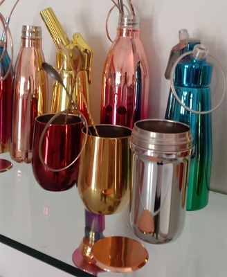 Paslanmaz Çelik Sanat Malzemeleri Sanat Malzemeleri Metal Vakum Kaplama Altın kaplama için Pvd ekipmanları