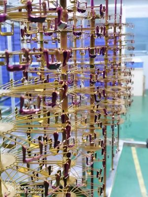 PVD Altın Titanyum Silahlı Metal Kaplama Makinesi Havlu Rack ve Raf için