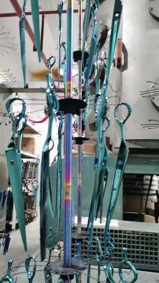 PVD Altın Titanyum Silahlı Metal Kaplama Makinesi Havlu Rack ve Raf için