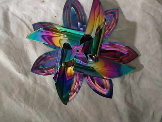 Küçük Boyutlu Pvd Vakum Kaplama Makinesi / Titanyum Rainbow Color Vakum Kaplama Makinesi