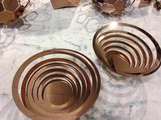 Mobilya için tek ön kapı tam otomatik paslanmaz çelik Inox PVD kaplama makinesi