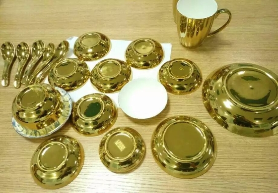 Metal Donanım PVD Elektroplating Makinesi / PVD Altın Kaplama Makinesi