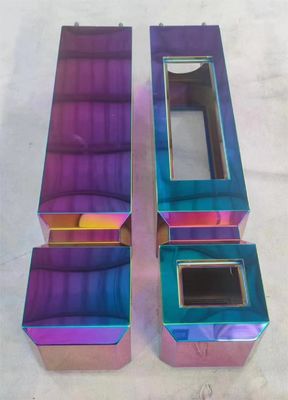 Yüksek Enerji Verimliliği Metal WC Aksesuarları PVD Vakum Kaplama Makinesi