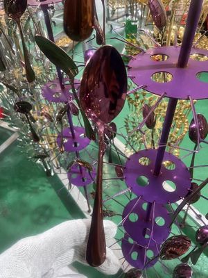 Stainless Steel Tableware Glasswere Flatware Cutlery PVD Titanium Machine 