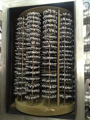 Full Auto High End Paslanmaz Çelik Saat Altın PVD Vakum Kaplama Makinesi