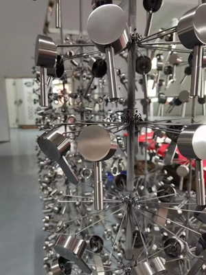 Paslanmaz çelik kova sanat eserleri Altın renk için PVD vakum titanyum nitrit kaplama makinesi