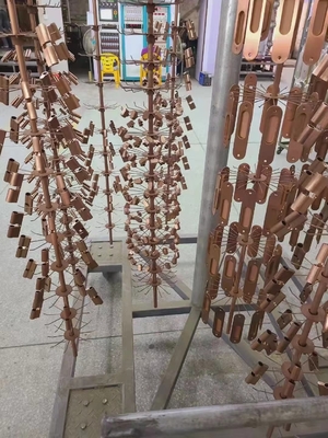 Plastik Chrome Metallik Finish Vakum Metallizing Makinesi