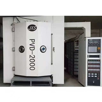 Büyük Kapasite Paslanmaz Çelik Fittings Gold / Rose Gold Multi Arc Plasma Vakum PVD Kaplama Makinesi