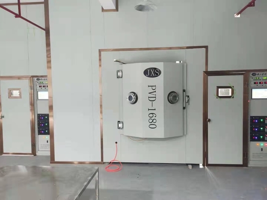 Büyük çıkışlı paslanmaz çelik kapı sapı kaşığı çoklu kemer titanyum altın PVD kaplama makinesi