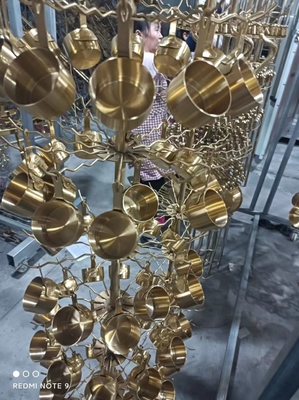 Multi Arc MF Sputtering Mücevher PVD Vakum Kaplama Makinesi