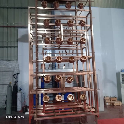 Yüksek çıkış Enerji tasarrufu Metal Paslanmaz Çelik Altın Gül Altın Siyah Renkli PVD Vakum Kaplama Ekipmanı