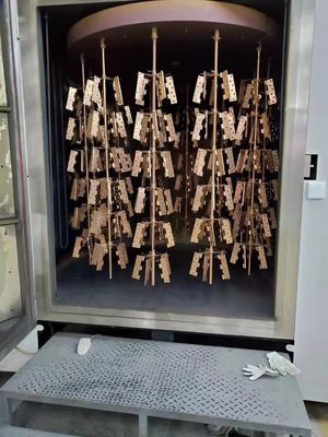 Dekoratif Tabakların Zemin Fayanslarına Uyumlu Altın Rengi PVD Vakum Kaplama Makinesi / Seramik Kaplama Makinesi