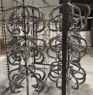 Plastik Chrome Metallik Finish Vakum Metallizing Makinesi