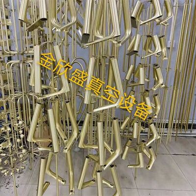 Yüksek Sertlikte Aşınmaya Dayanıklı Kaplamalı ve Tam Otomatik Kontrollü Küçük Donanım PVD Vakum Kaplama Makinesi