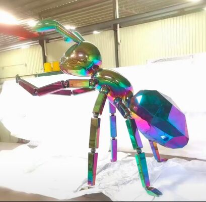 Keramik el sanatları için tam otomatik PVD vakum kaplama makinesi canlı renk ve yüksek parlaklık ve 1 yıllık garanti ile