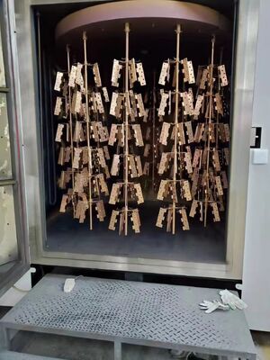 Korrozyona karşı kaplama ile yüksek aşınma direnci ve kilit parçaları için tam otomatik kontrol sistemi olan PVD vakum kaplama makinesi