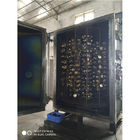 Yüksek Verimli Paslanmaz Çelik Kapı Menteşe Donanım Gül Altın Bakır Renk PVD Vakum Kaplama Makinesi