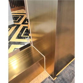 Paslanmaz Çelik Inox Mobilya 100mm Katodik Vakum Yay Sistemi