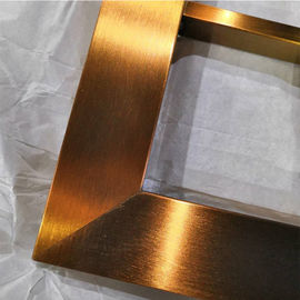 Paslanmaz Çelik Inox Mobilya 100mm Katodik Vakum Yay Sistemi