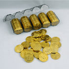 Plastik Madalya Coin için Yüksek Kapasiteli Altın Buharlaşma Vakum Kaplama Makinası