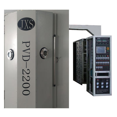 Donanım Dekoratif Kaplama için Paslanmaz Çelik Vakum Odası ve Çoklu Ark İyon Kaplama Teknolojisine Sahip Tam Otomatik PVD Kaplama Makinesi