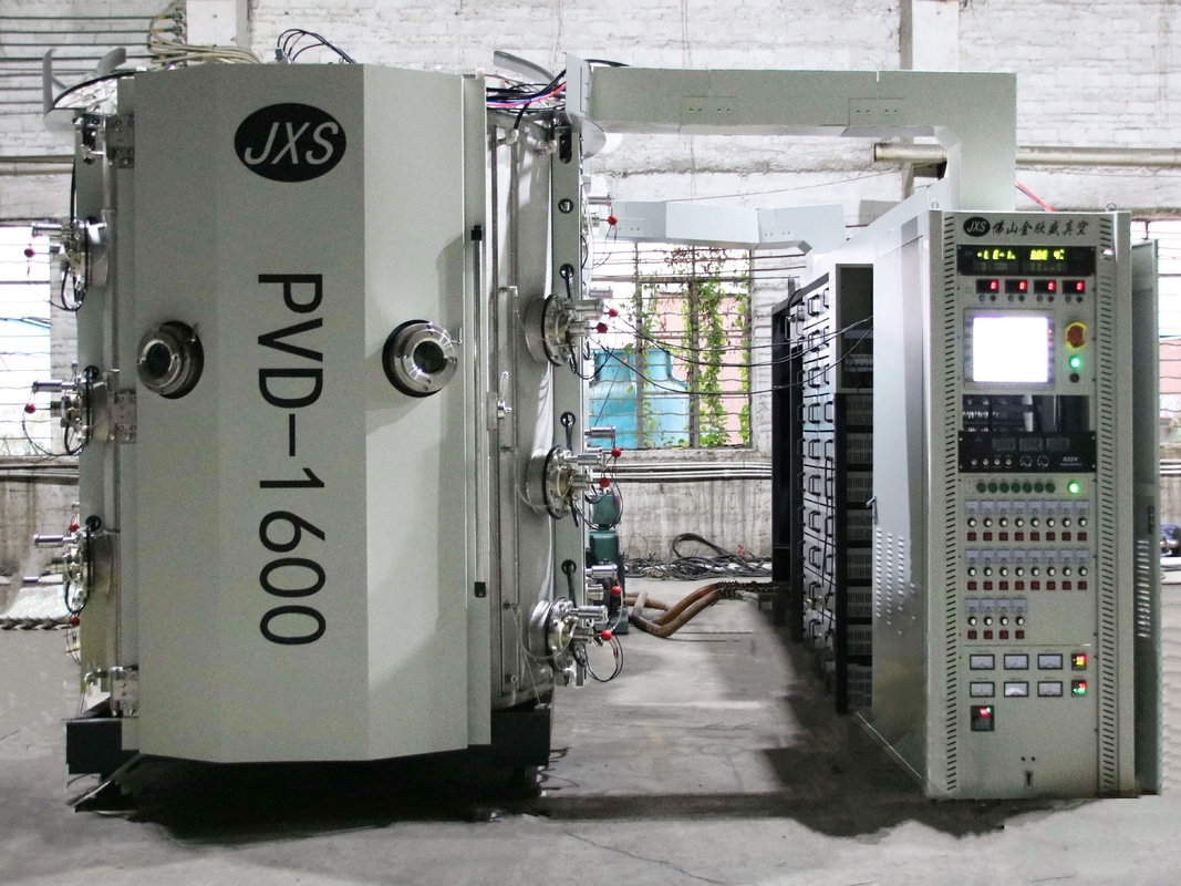 Yüksek Kaliteli Metal Donanım Altın Gül Altın Mavi Gri Siyah Renk için PVD Vakum Kaplama Makinesi