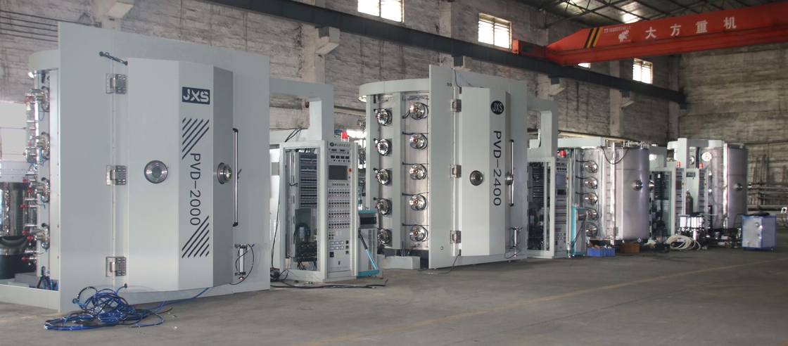 Multi Arc Titanyum Altın PVD Kaplama Makinesi / Paslanmaz Çelik Altın PVD Vakum Kaplama Ekipmanı Keramik için