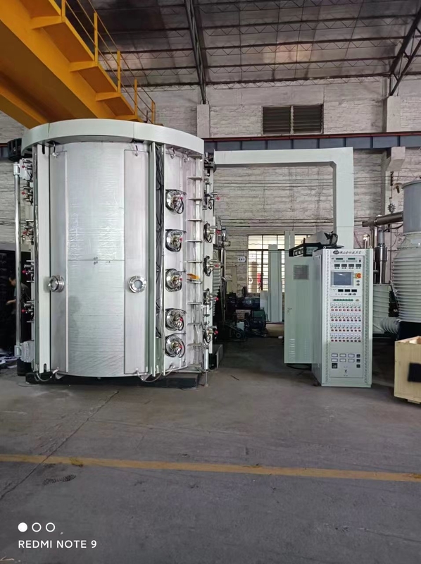 Altın siyah mavi Gümüş renk için Multi Arc Vacuum Pvd Chrome Spray Machine
