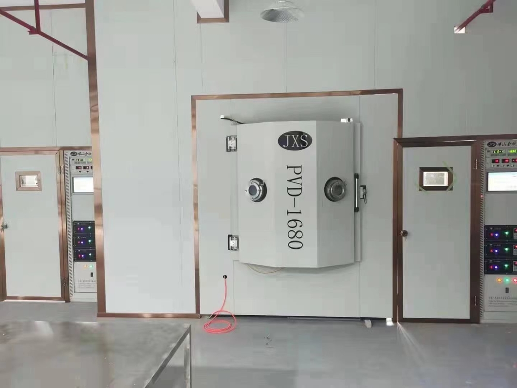 Paslanmaz Çelik Döşeme Çanaklık Paslanmaz Çelik Çatal Altın Titanyum PVD Vakum Kaplama Makinesi Ekipmanı