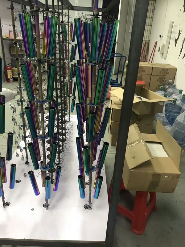 Tam Otomatik Vakumlu Yıkama PLC HMI Transfer Kolu Atölye Endüstriyel PVD Vakum Kaplama Ultrasonik Temizleyici Makinesi