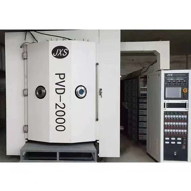 Büyük Kapasite Paslanmaz Çelik Fittings Gold / Rose Gold Multi Arc Plasma Vakum PVD Kaplama Makinesi