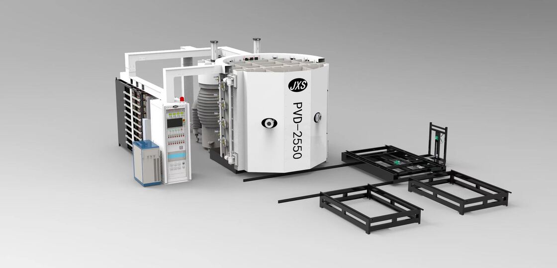 Parmak İzi Tutmayan Kolay Temizlenebilir ve Tam Otomatik Kontrollü Sanitasyon Ağır Donanım PVD Vakum Kaplama Makinesi