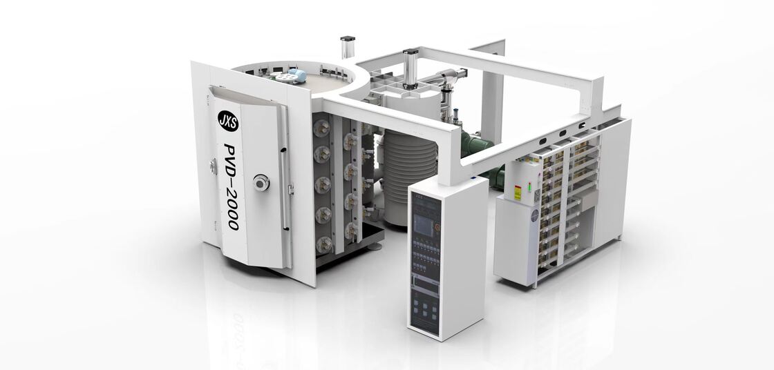 Korrozyona karşı kaplama ile yüksek aşınma direnci ve kilit parçaları için tam otomatik kontrol sistemi olan PVD vakum kaplama makinesi