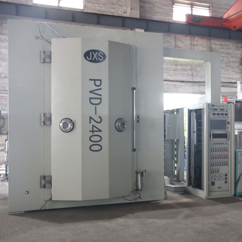 Orta Oda PVD Vakum Kaplama Makinesi UV Dirençli Gıda sınıfı Giyim Dirençli Tam Otomatik Kontrol Sanitasyon Su Muslukları için