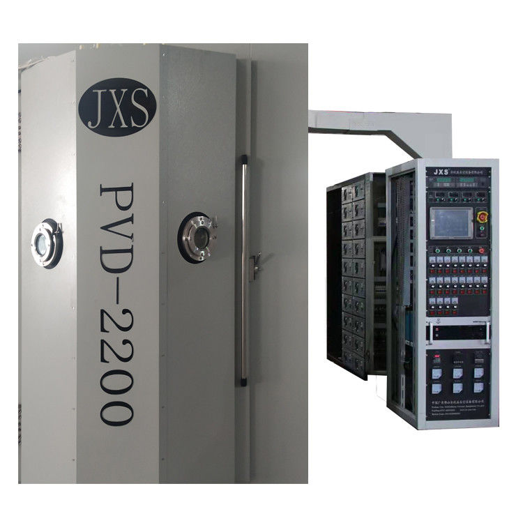 Donanım Dekoratif Kaplama için Paslanmaz Çelik Vakum Odası ve Çoklu Ark İyon Kaplama Teknolojisine Sahip Tam Otomatik PVD Kaplama Makinesi