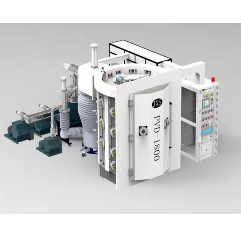 Paslanmaz Çelik Egzoz Borusu Gökkuşağı Renkli PVD Vakum Kaplama Makinası