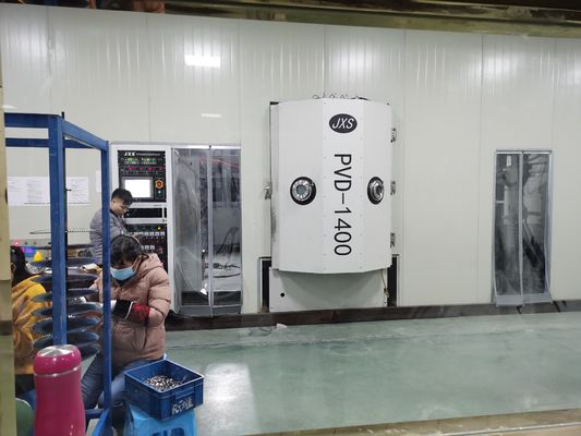 Altın Metalizasyonlu Paslanmaz Çelik PVD Vakum Kaplama Makinesi Yüksek Verimli Tam Otomatik Kontrol