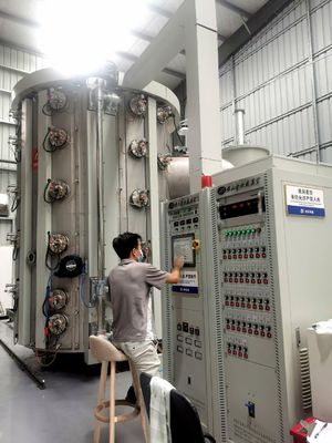 Paslanmaz çelik kapı kolu kilitli boru tüpü için çoklu ark iyon titanyum kaplama makinesi