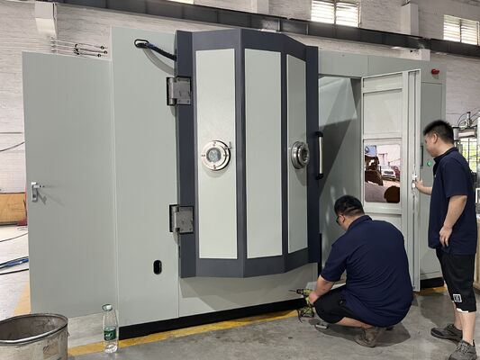 İyi bir fiyat. Cam Bardaklarda Yanardöner Gökkuşağı Kaplama için Orta Oda Düşük Sıcaklıklı PVD Vakum Kaplama Makinesi çevrimiçi