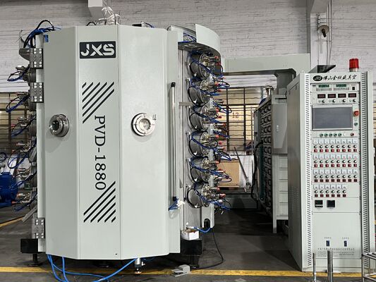 Kalite Gıda sınıfı Anti-fouling yüksek sıcaklığa dayanıklı seramik masaüstleri için PVD Vakum Kaplama Makinesi fabrika