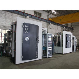 Foshan JXS Yüksek Verimlilik Cam Kristal PVD Vakum Kaplama Ekipmanları Için Altın Gümüş Gül Altın Siyah Gökkuşağı Renk