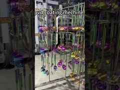 Paslanmaz çelik yemek masası PVD Titanyum nitrit kaplama makinesi